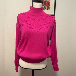 Vintage 80’s fuchsia sweater